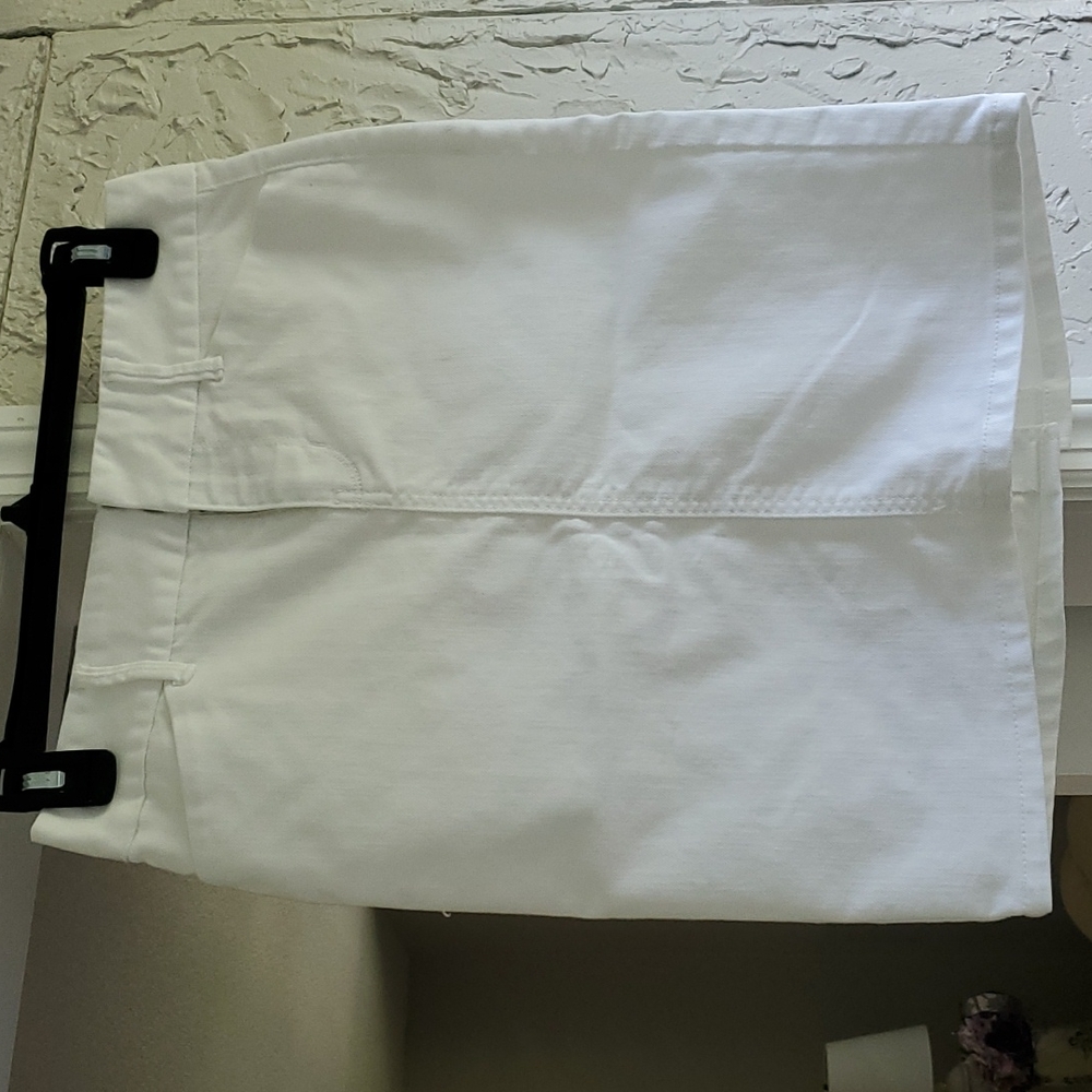 Old Navy white denim skirt